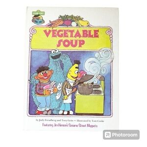 1980 Sesame Street Vegetable Soup Featuring Jim Henson’s The Muppets